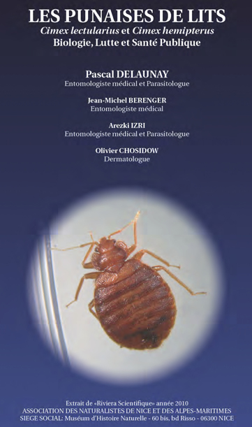 LES PUNAISES DE LITS - Cimex lectularius et Cimex hemipterus Biologie, Lutte et Santé Publique
